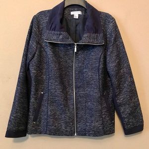 CHRISTOPHER & BANKS Blue Jacket